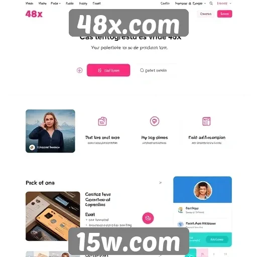 Análise das funcionalidades do site 48x.com