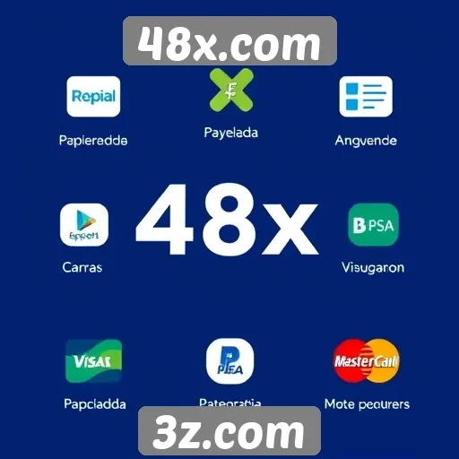 Comparação das opções de pagamento disponíveis no 48x.com