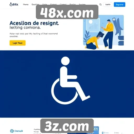 Acessibilidade e design do 48x.com