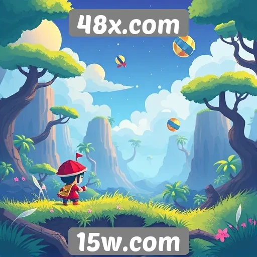 Jogabilidade e design visual dos jogos em 48x.com